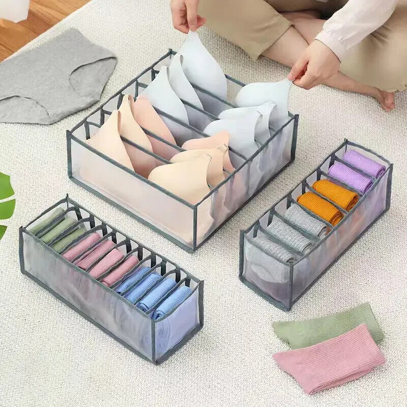 3Pcs Underwear Compartment Organizer