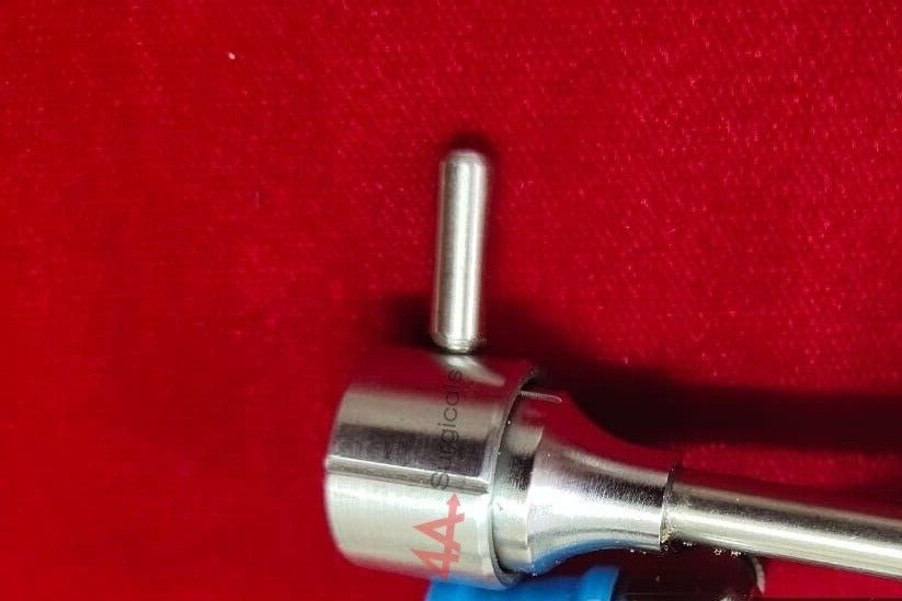 4A PCNL U HANDLE TRIPRONG GRASPER FORCEP 7fr/38cm + SINGLE CHANNEL BRIDGE