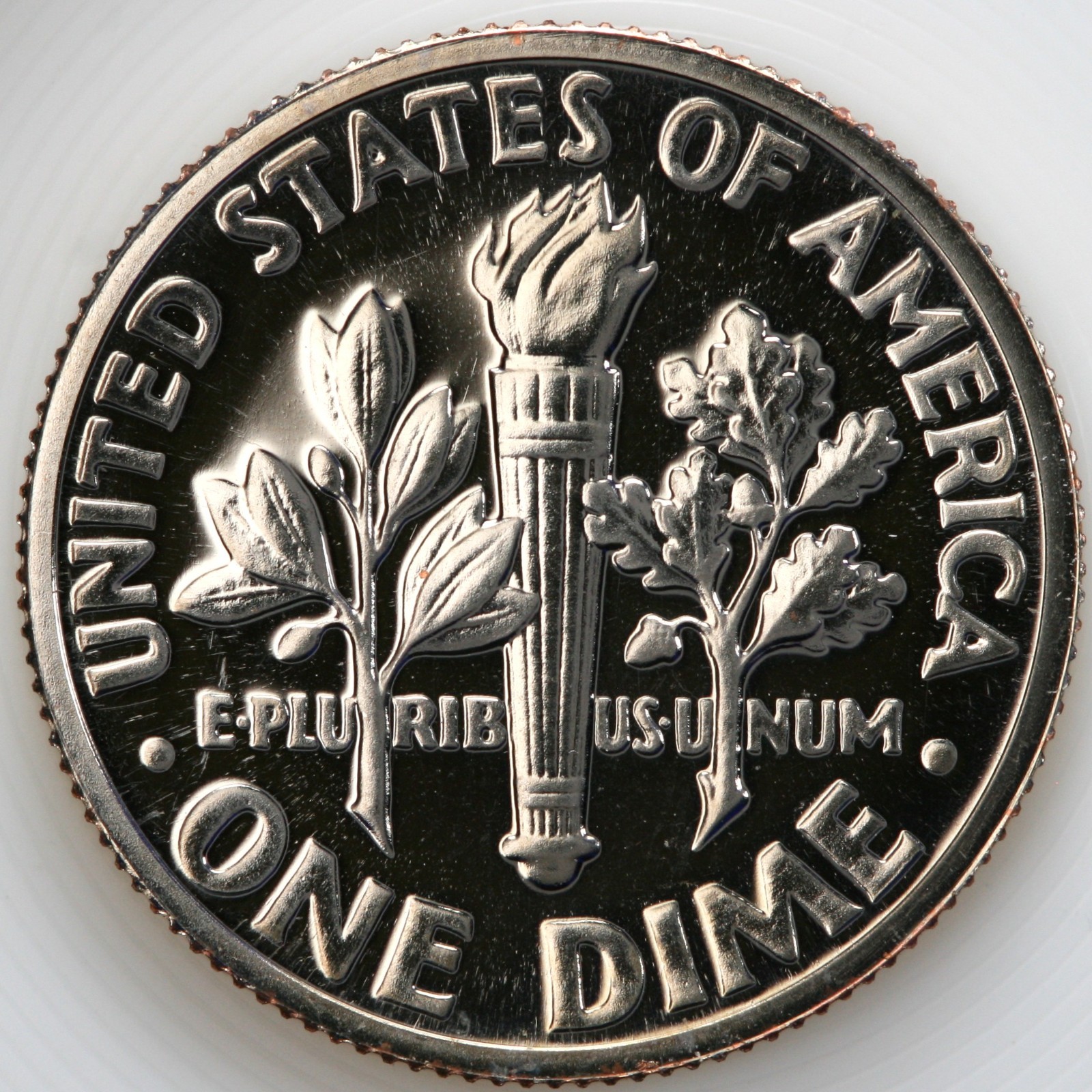 1969 S Gem Proof Roosevelt Dime CN-Clad
