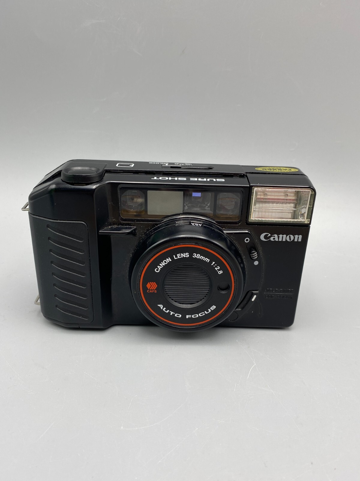 Canon Sure Shot Camera PARTS OR REPAIR 38MM Lens 1:2.8 FREE SHIPPING!
