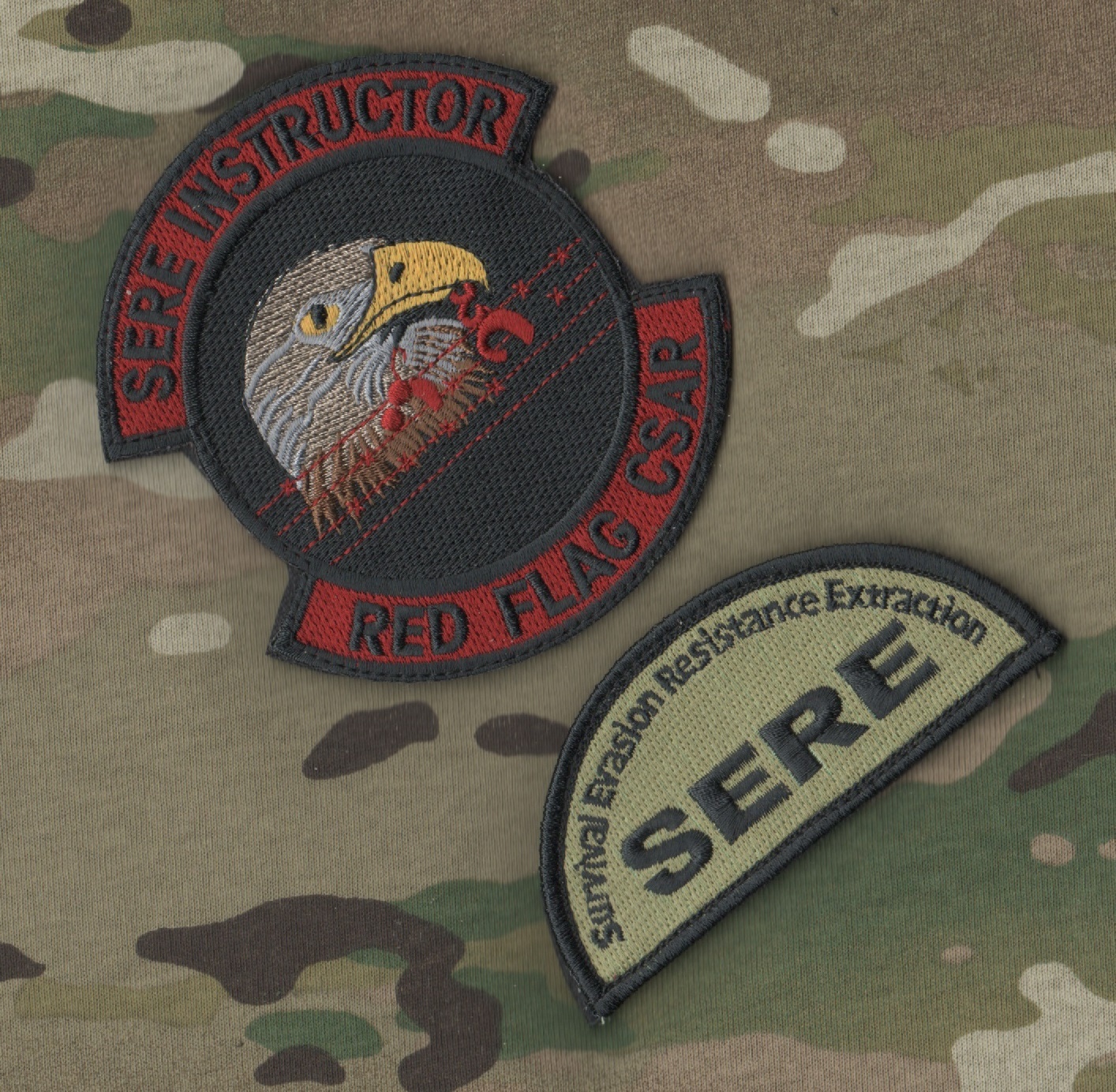 AFSOC SP OPERATOR vêlkrö 2-PC: SERE Return with Honor Red Flag CSAR Instructor
