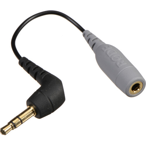 New Rode SC3 3.5mm TRRS Female to 3.5mm TRS Male Adapter Cable USA Dealer 23664