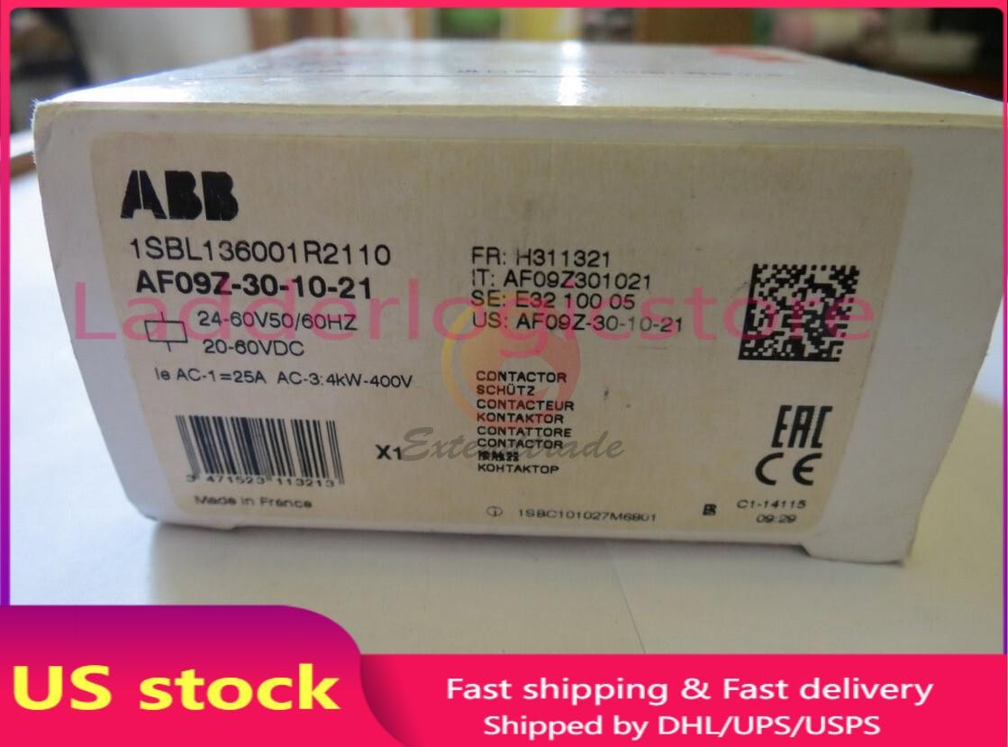 ONE NEW ABB contact AF09Z-30-10-21 24~60V #A6-40- US Free TAX