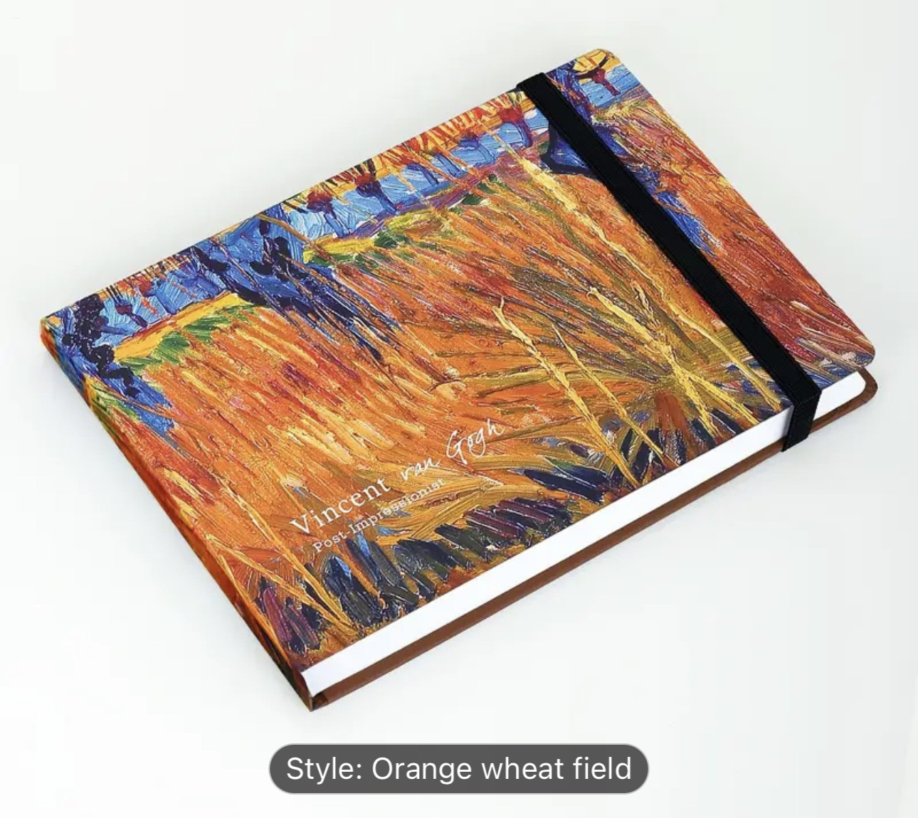 6 x 8.5 50 Sheets 160 g Van Gogh design sketchbook BARGAIN NEW Shipping Included