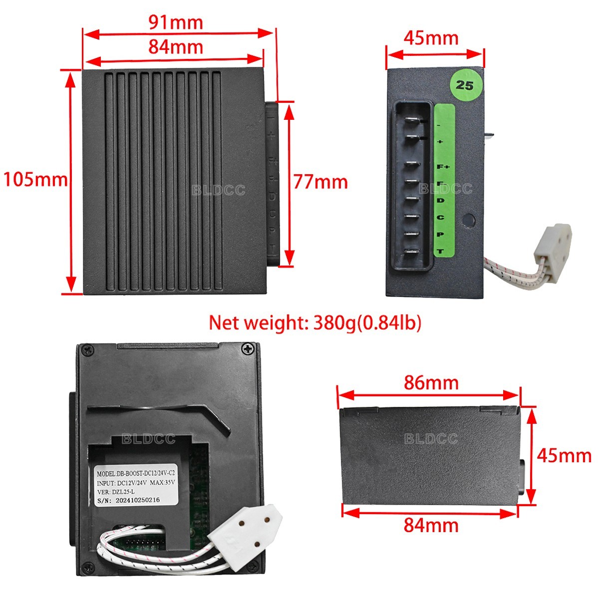 DONPER 12V/24V DC DZL25/DZL35 Variable Frequency Compressor Driver Refrigeration