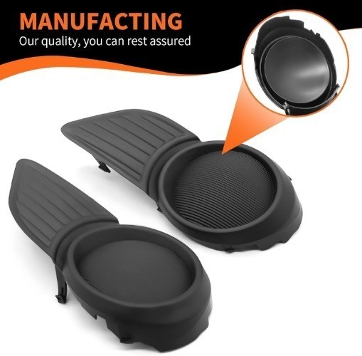 2Pcs Driver and Passenger Side Fog Light Covers Compatible with 2011-2017 Sienna
