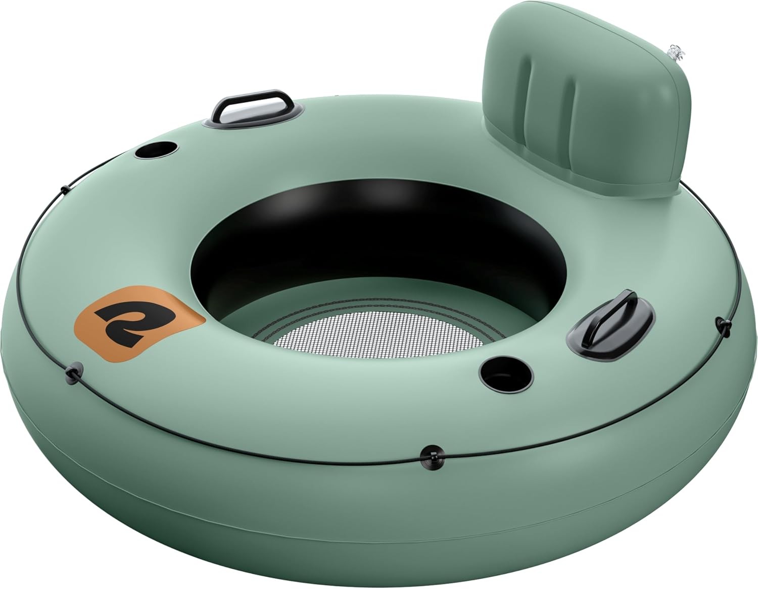 Siesta Float Inflatable River Tube | Heavy-Duty Water Float w/Backr...