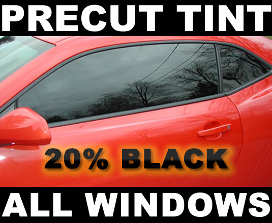 Mitsubishi Eclipse Spyder 01-05 PreCut Window Tint -Black 20% AUTO FILM