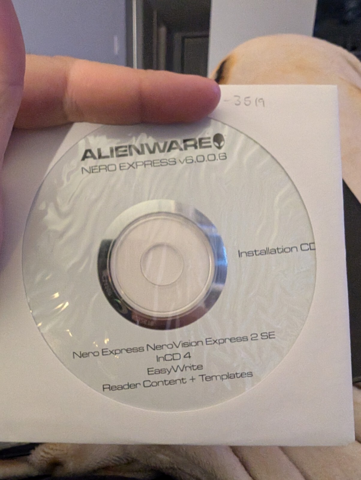 ALIENWARE Nero Express V6.0.0.6 Installation CD Nero Express NeroVision W/Code