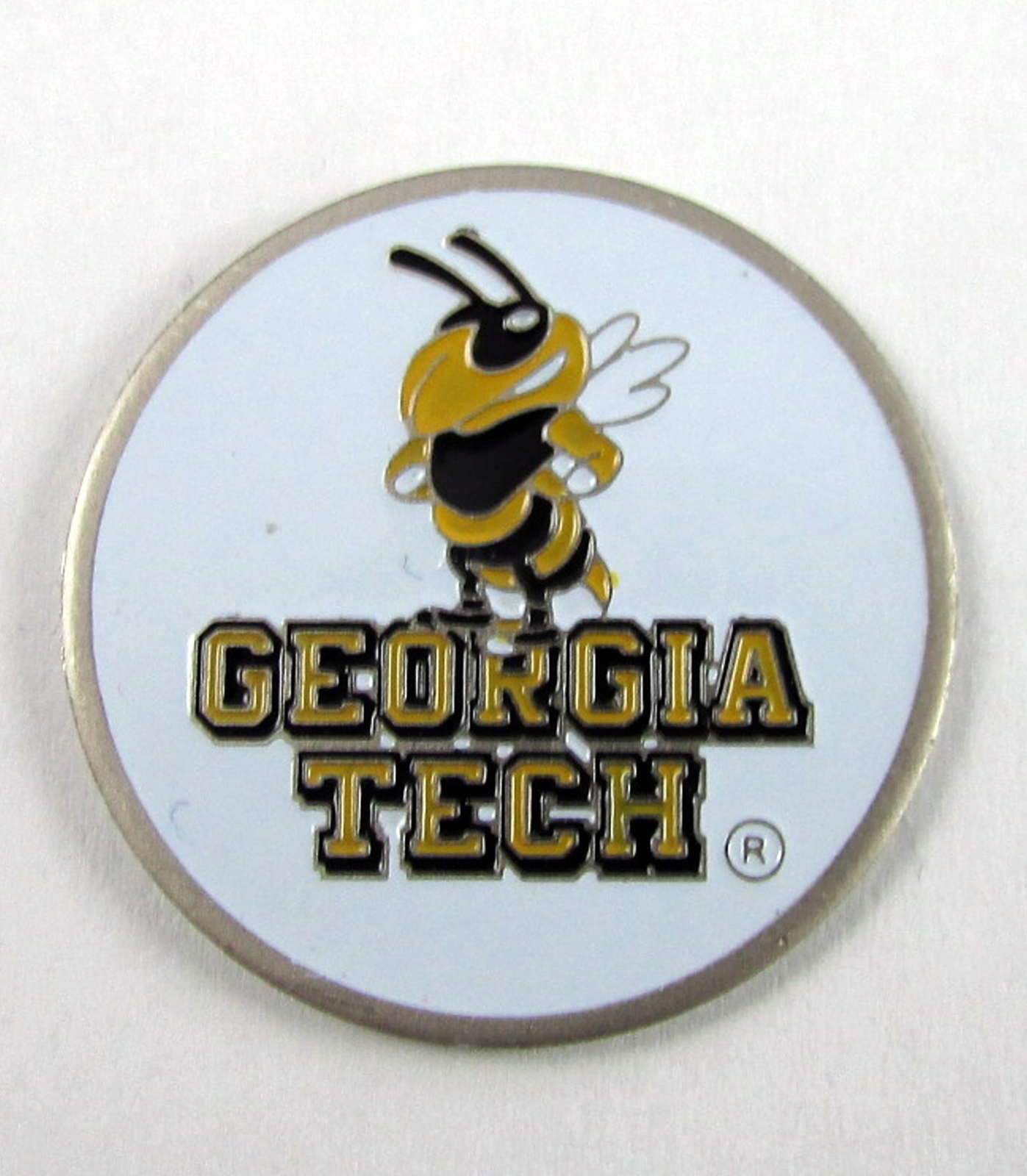 5 NCAA Collegiate Golf Ballmark Ballmarker Ball mark ballmark Georgia Tech Bee