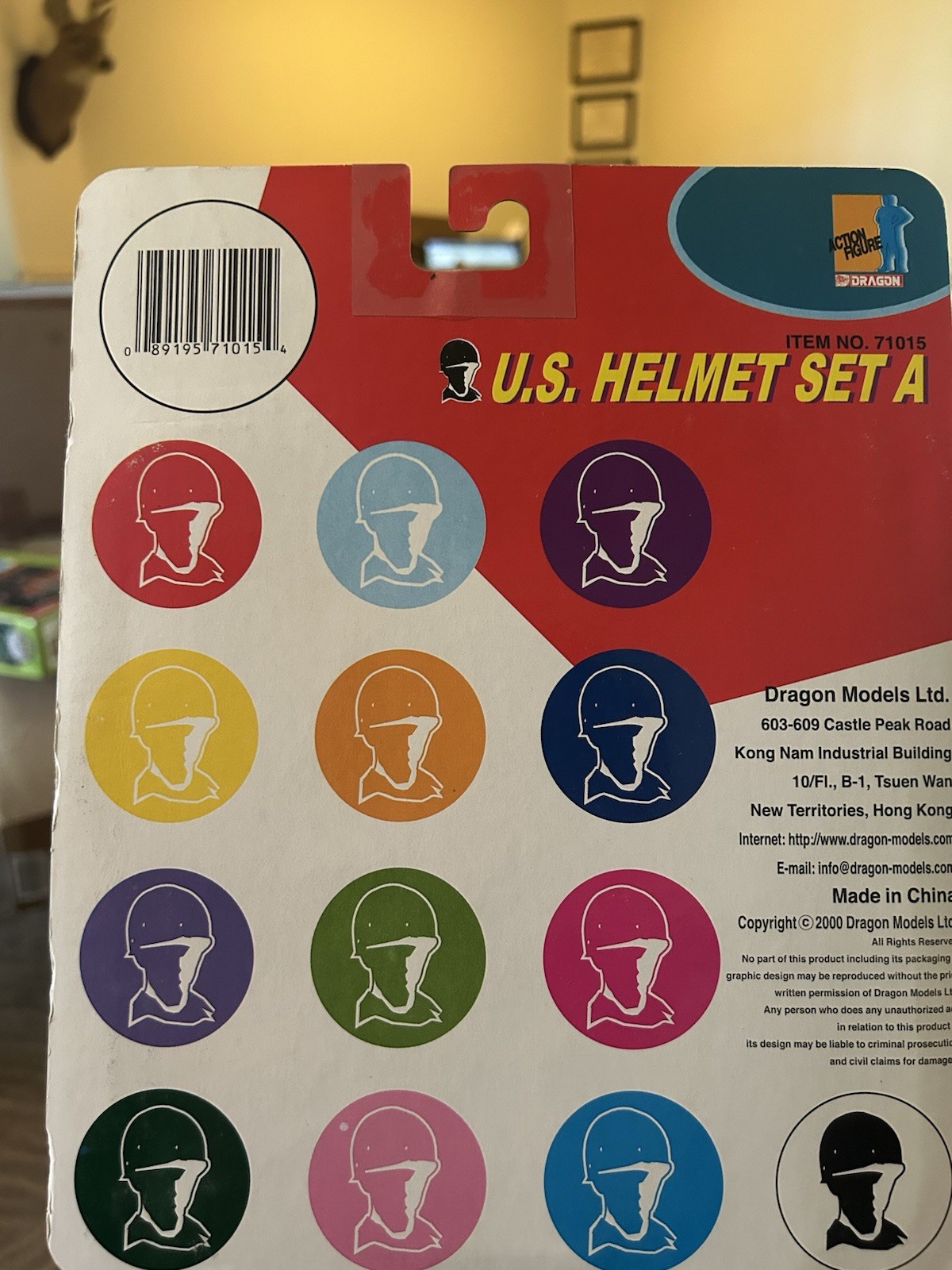 Dragon Models U.S. WWII Helmet Set A