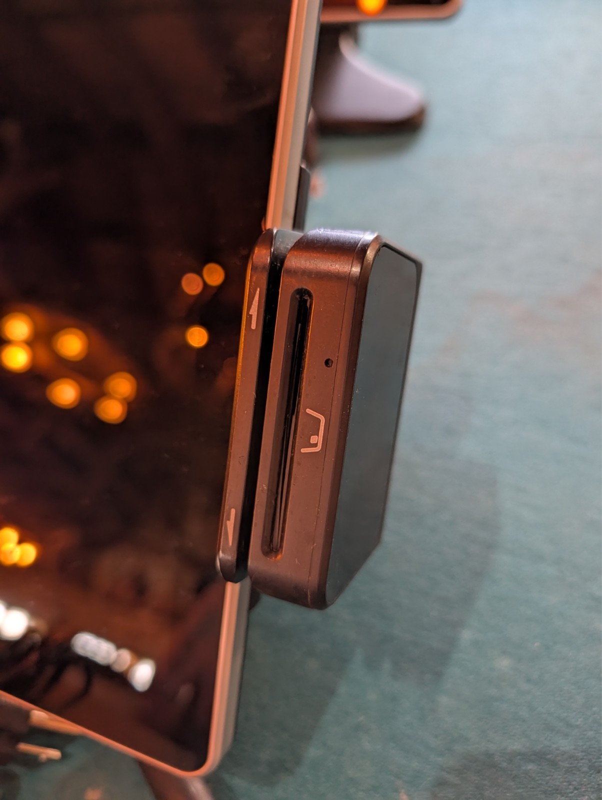 Toast POS Register Screen with Cables