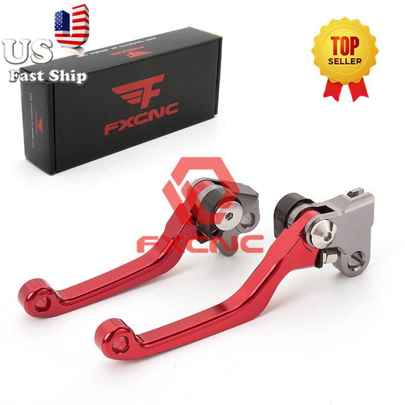 CNC Red Pivot Dirt Brake Clutch Levers For Honda TRX400EX 1999-2006 2005 2004 03