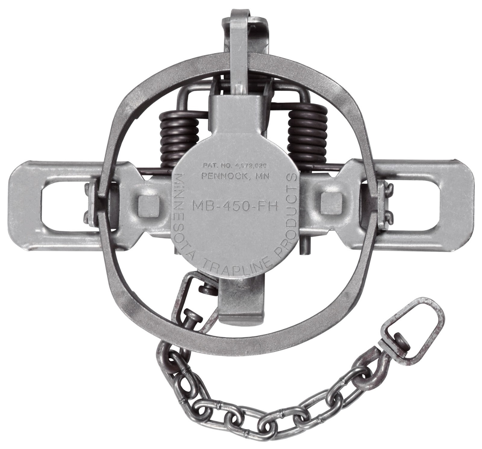 6 MB 450 OFFSET Jaw Coil Spring Traps Trapping Fox Raccoon Skunk Bobcat 5"