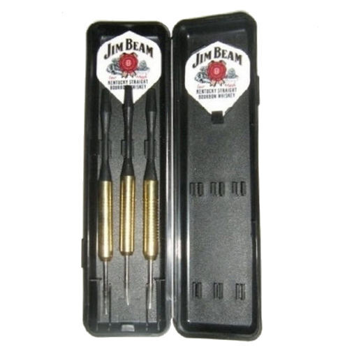 Jim Beam Bourbon Flights Lightweight Darts in Black Box Durable Compact Portable
