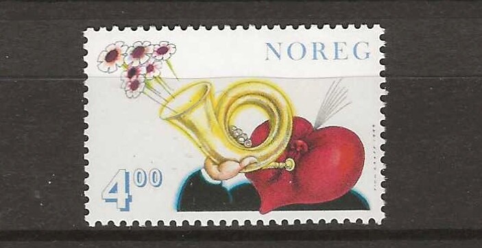 Norway 1998 NK 1355 Valentines MNH