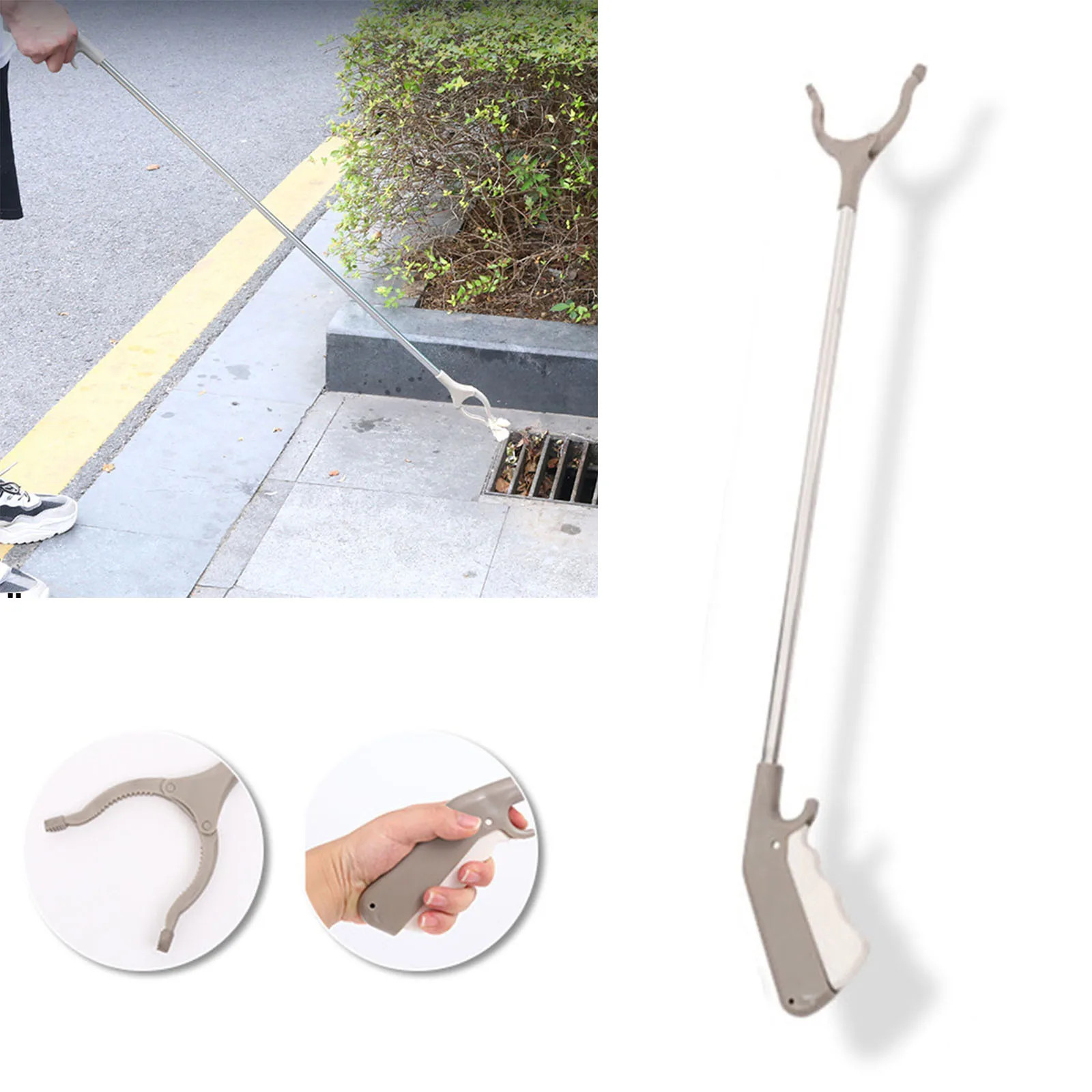 Litter Reachers Pickers Pick up Tools Extender Gripper Tool Lightweight Mobilit