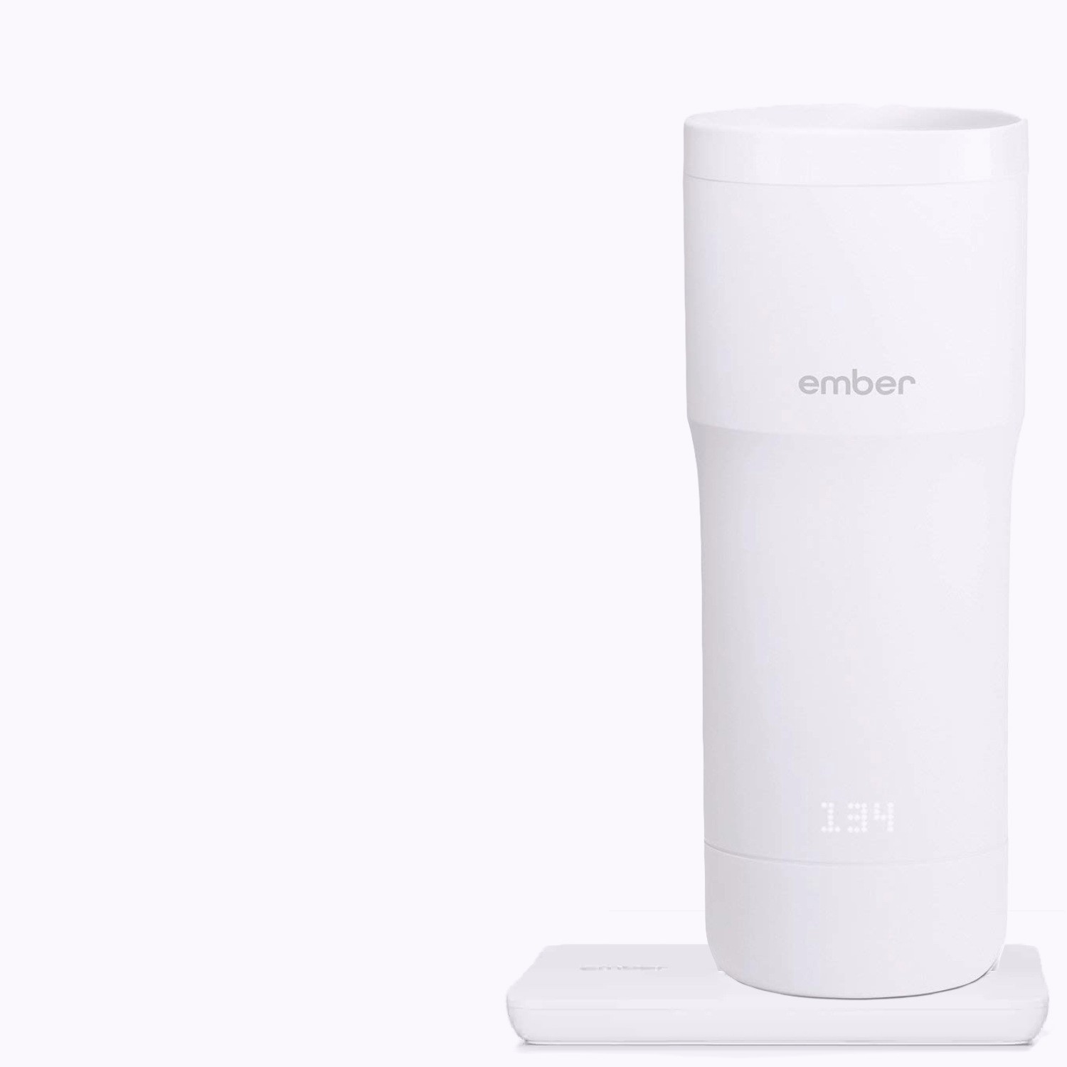 Ember 12 oz Travel Mug with Precision Temperature Control in White