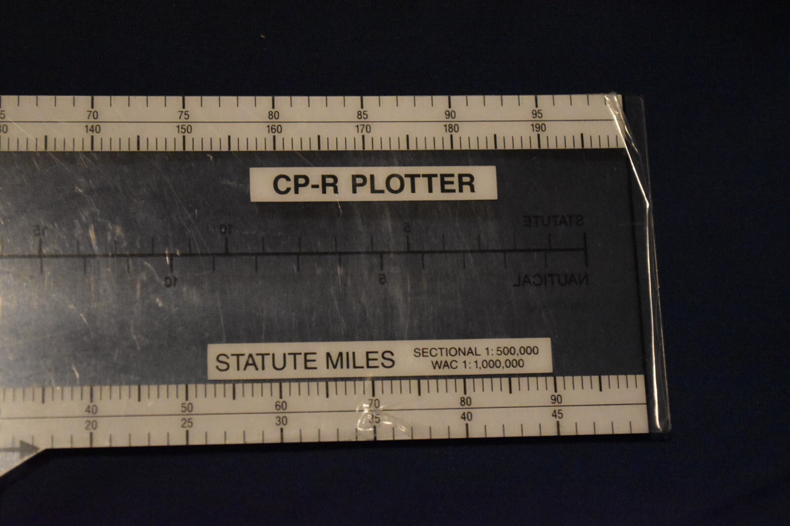 ASA Publications CP-R Rotatable Navigation Plotter Clear Plastic