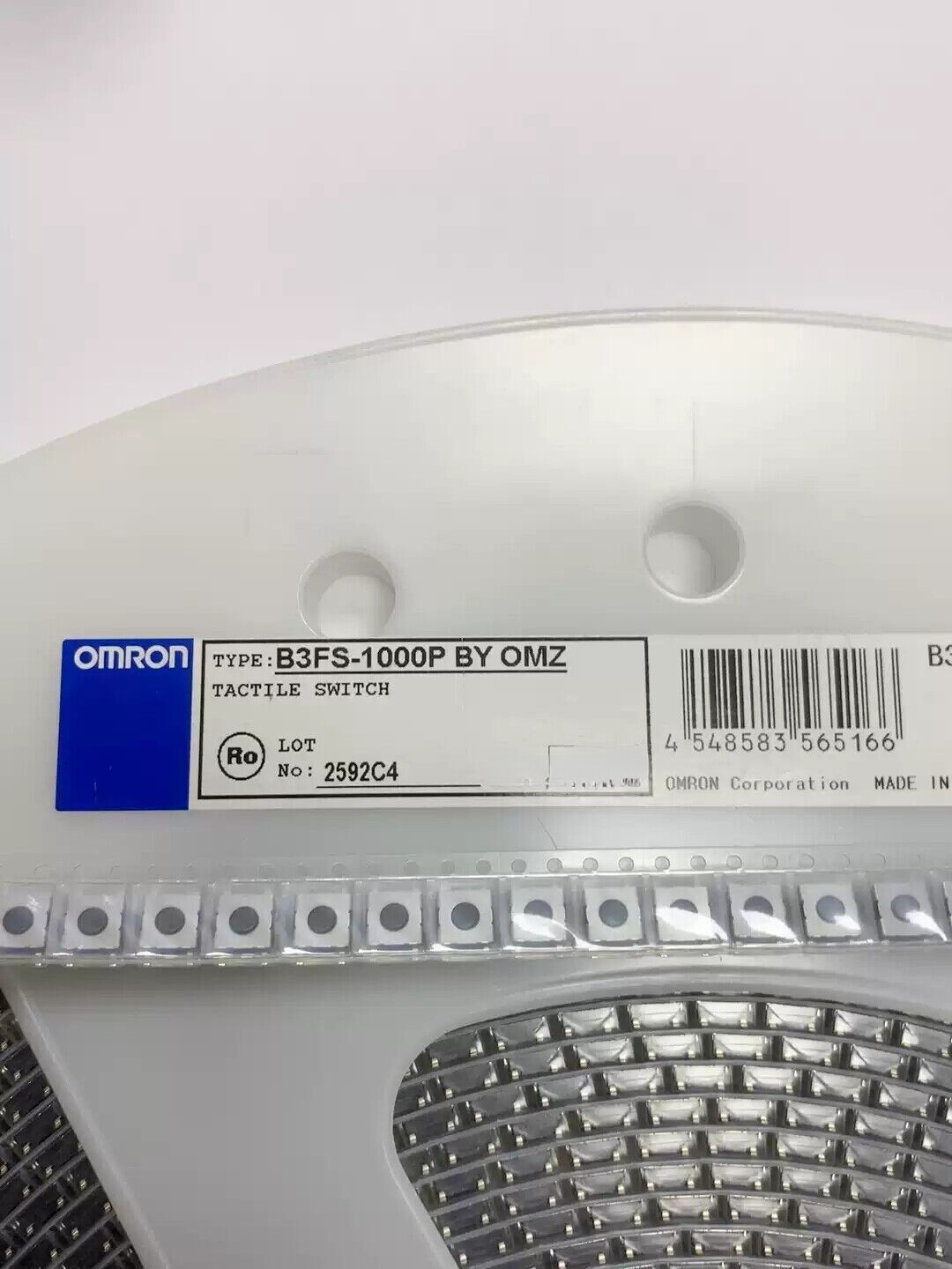 20pcs Omron B3FS-1000P New
