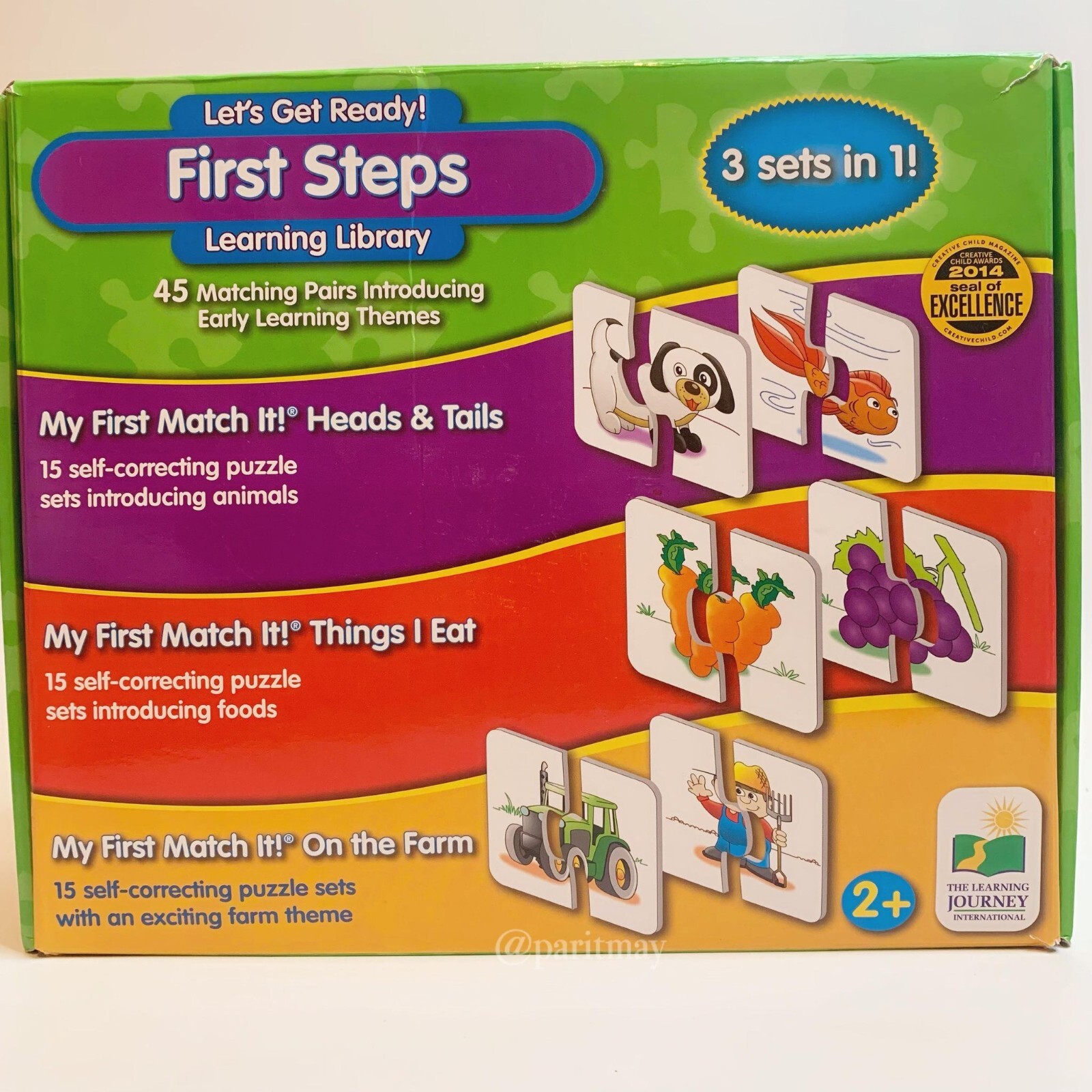 Let's Get ready! First Steps Learning Library COLLECTION Box Set (3 Sets in 1)