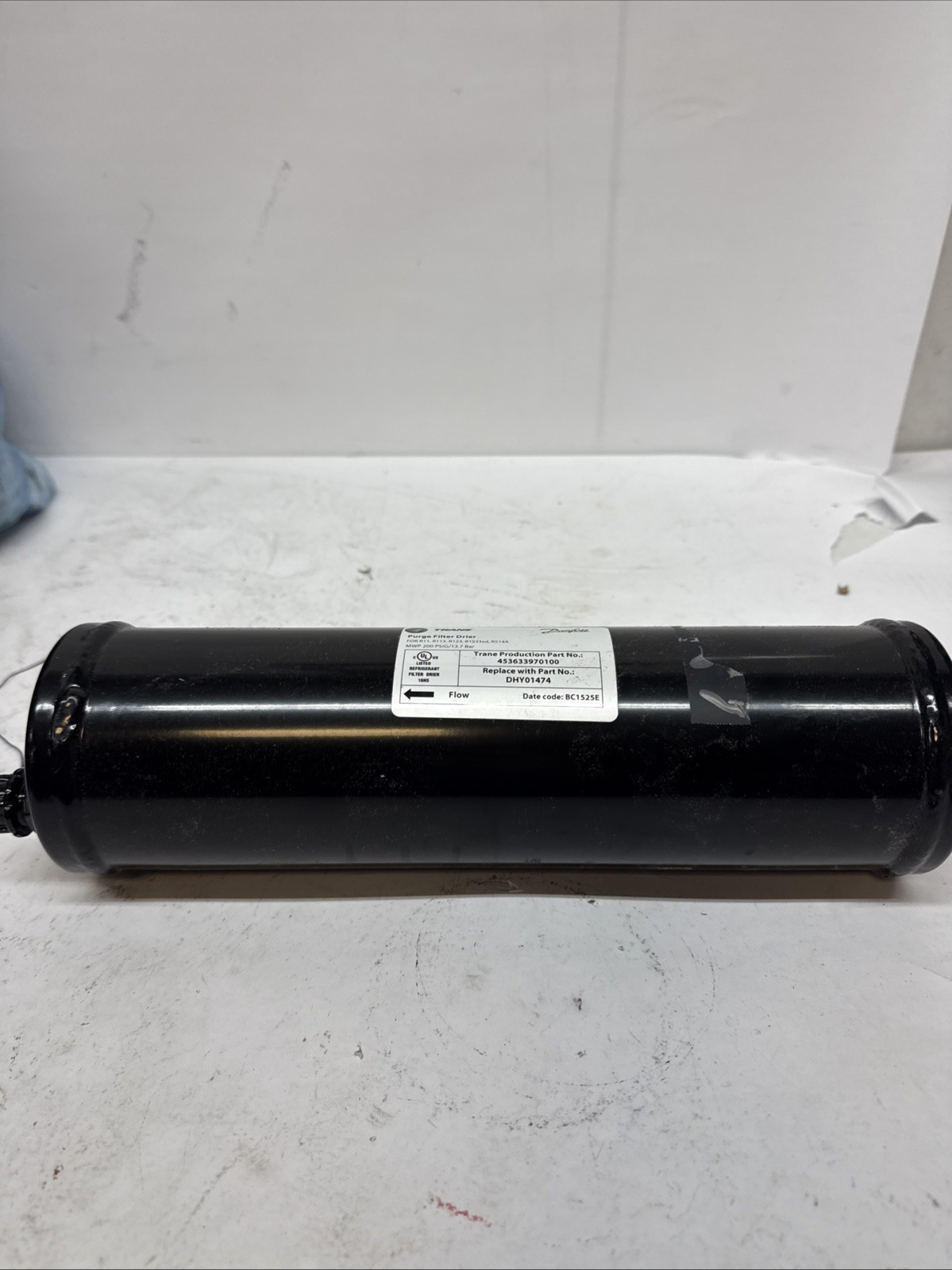 Trane Eliminator Liquid Line Filter Drier, Part# DHY01474  #453633970100