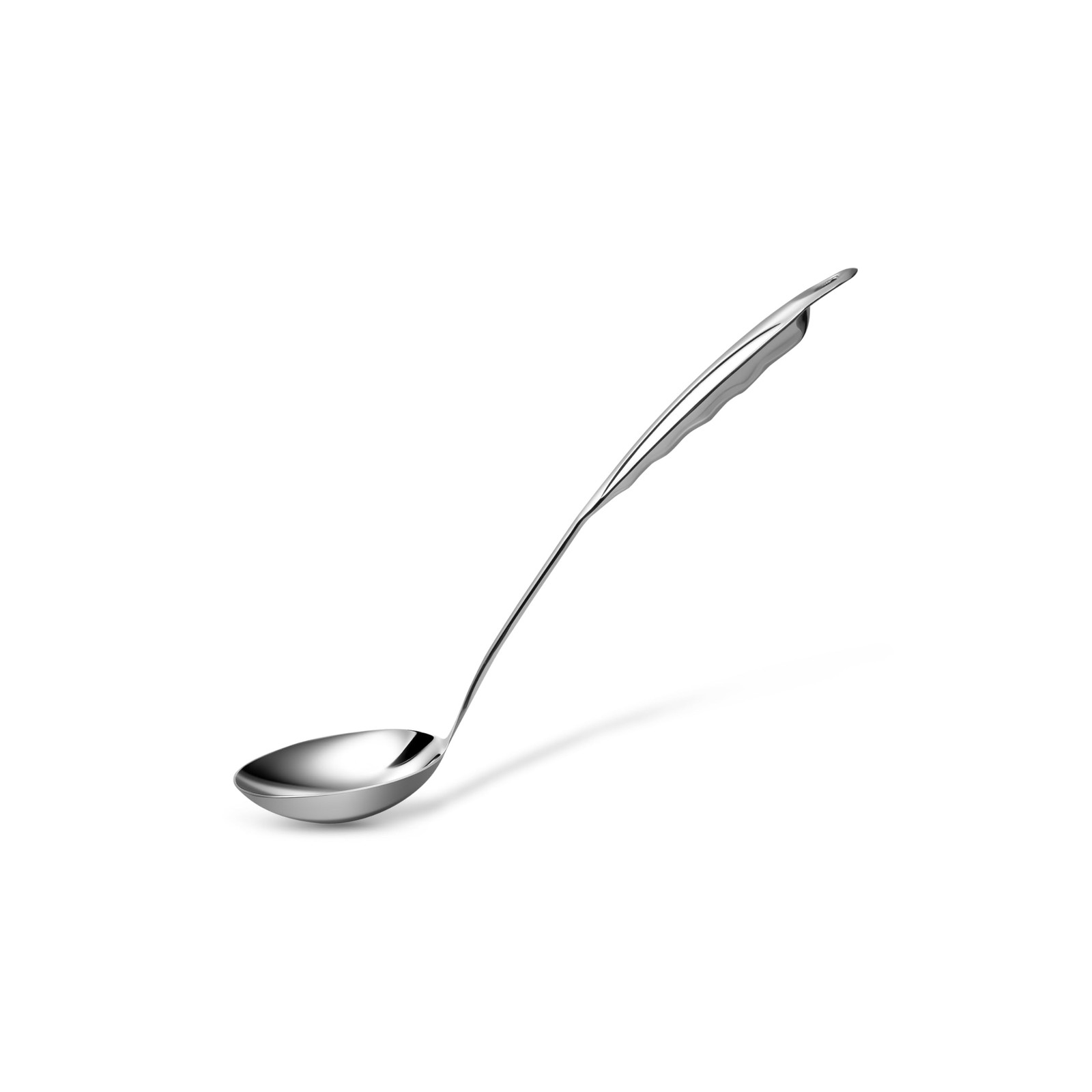 Stainless Steel Ladle, Durable Cooking Utensil, Elegant One-Piece Design Stai...