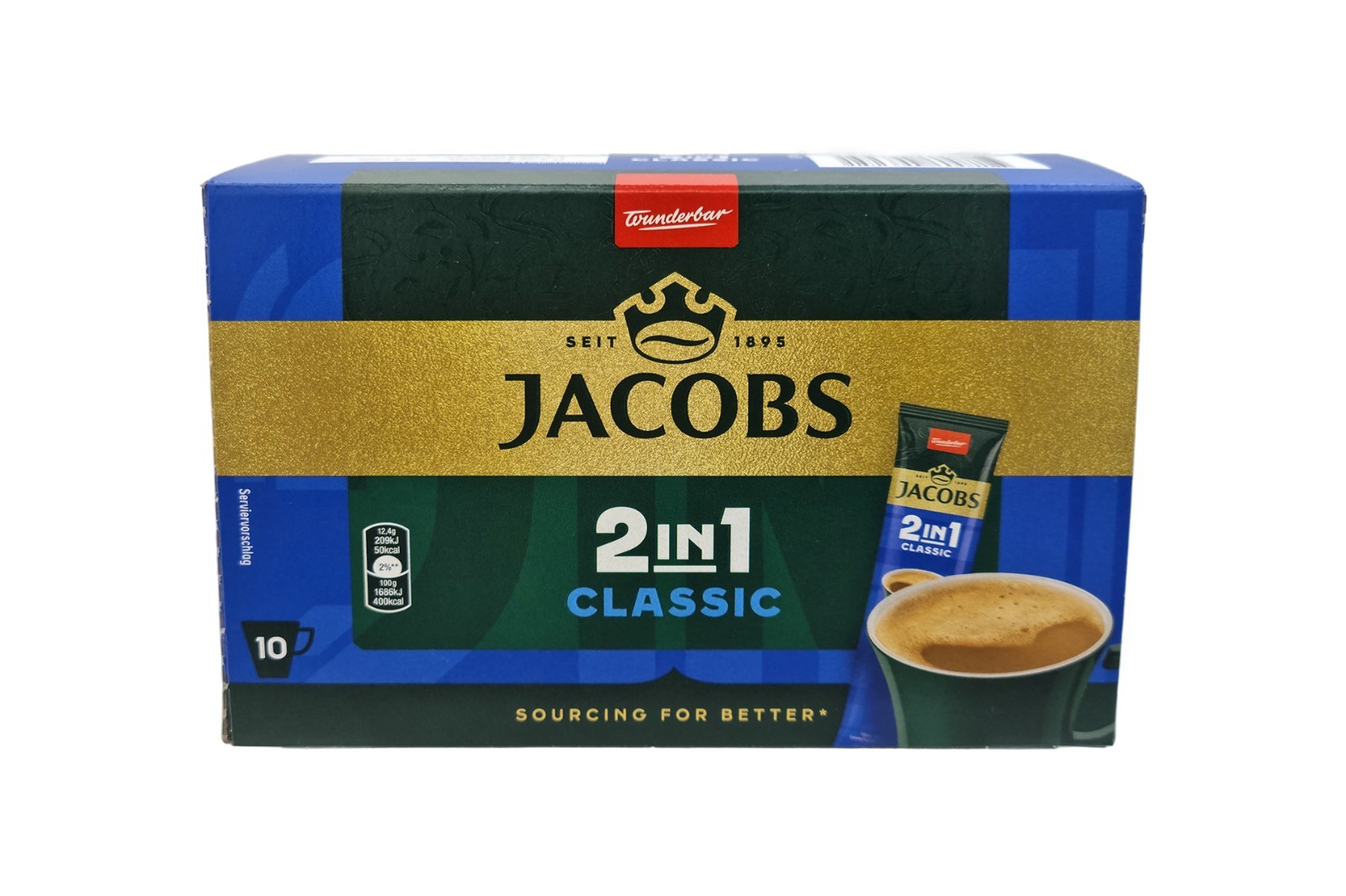 20x/40x sachets Jacobs 2 in 1 Classic ☕ instant coffee sticks ✈ TRACKED SHIPPING