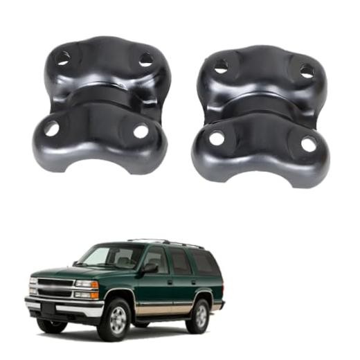 2-Pack Rear Axle U Bolt Plate Replacement for Silverado Sierra 1500 Tahoe