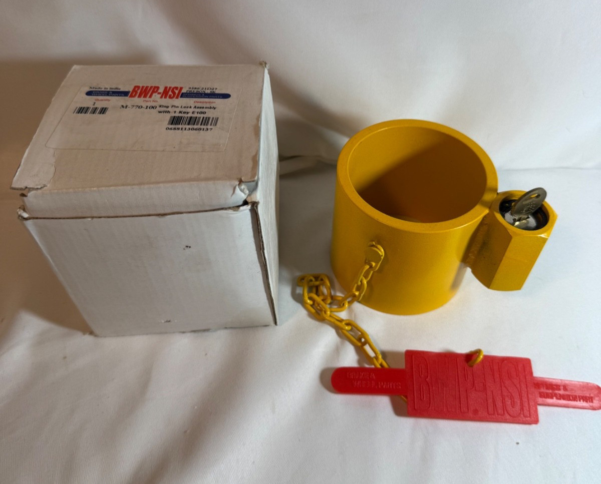 BWP-NSI King Pin Lock Assembly/ with one key E100