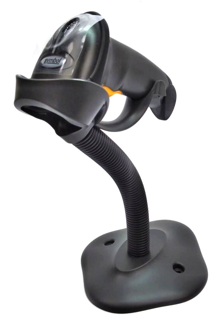 Motorola Symbol LS2208 Barcode Decoded Handheld Scanner +Stand LS2208-7AZR0100DR