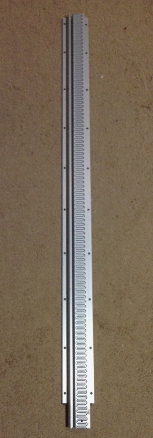 LIPPERT LCI SCHWINTEK 38" RV SLIDE OUT ROOM GEAR RACK TOP RIGHT INVERTED FLAT