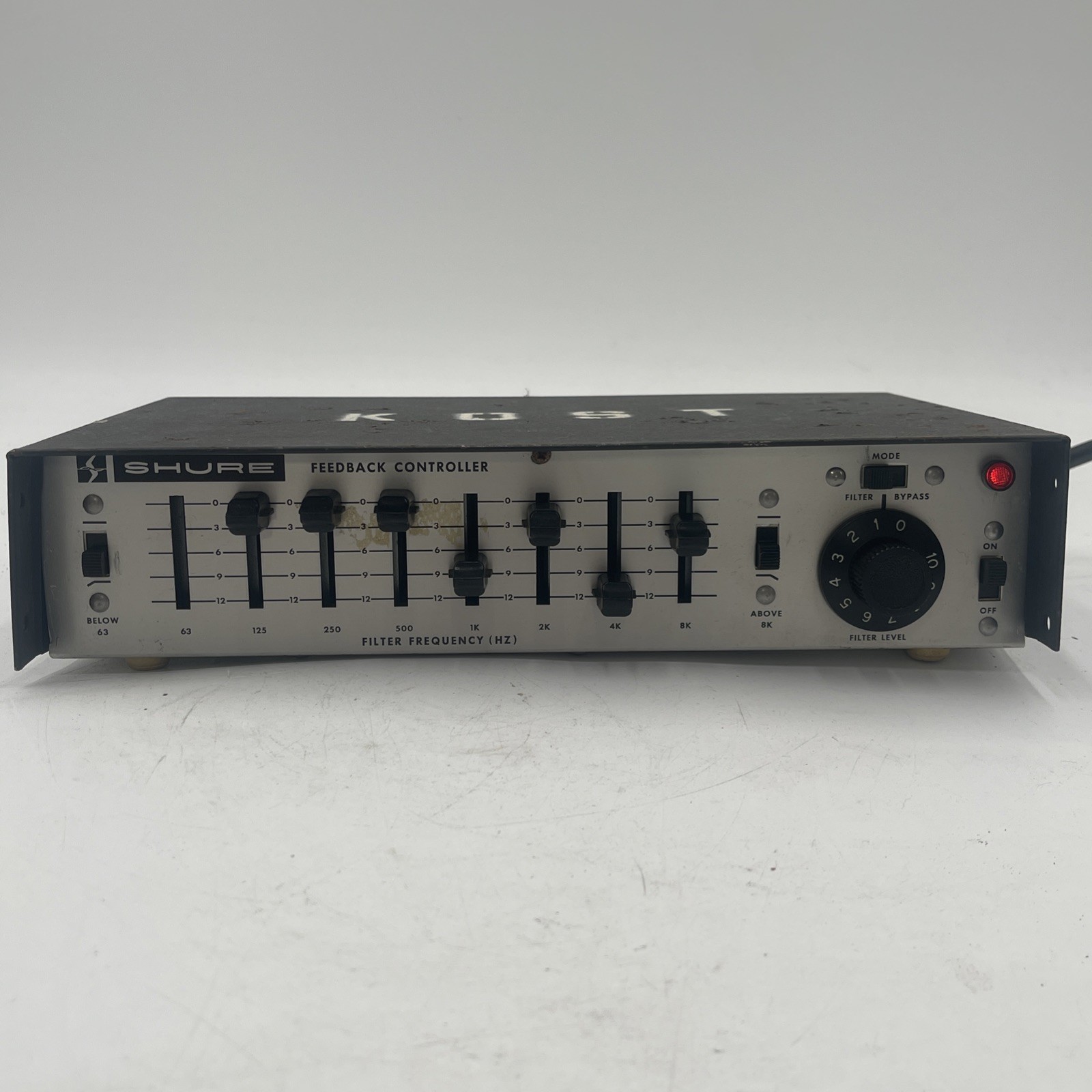 Vintage Shure Model M610 Feedback Controller