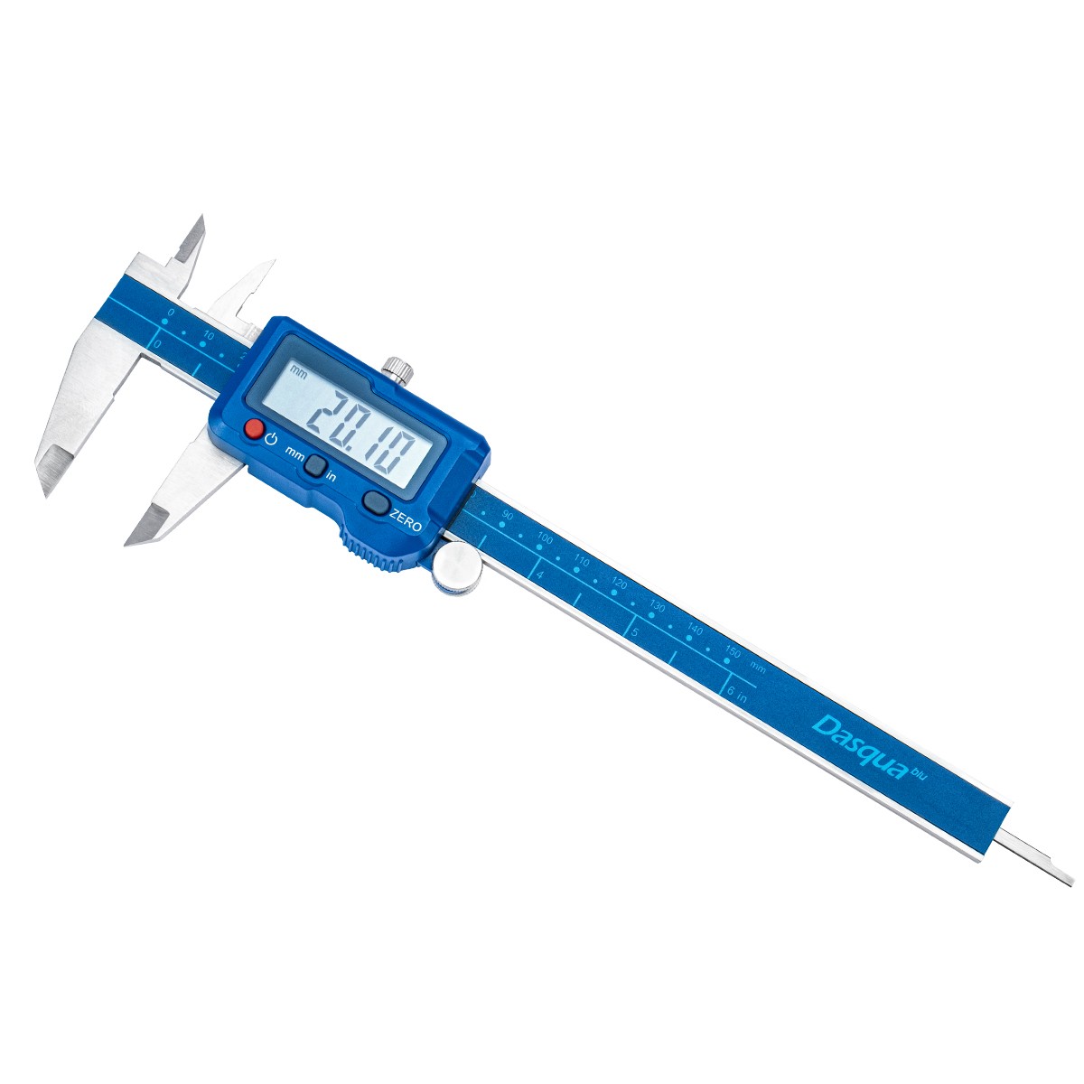 DASQUA 0-6" PRO DIGITAL CALIPER WITH HIGH 0.0005" ACCURACY (9020-0005)