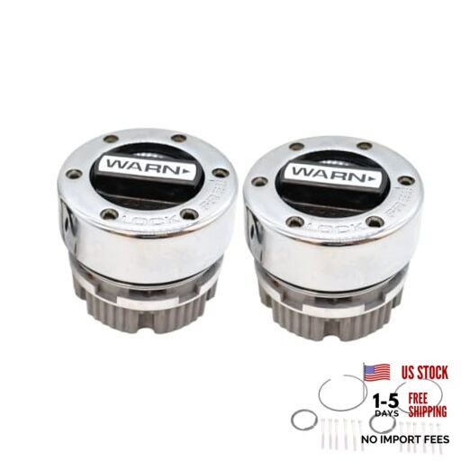 9790 Standard Manual Locking Hub with 19 Splines, 1 Pair Standard 19 Spline Hub