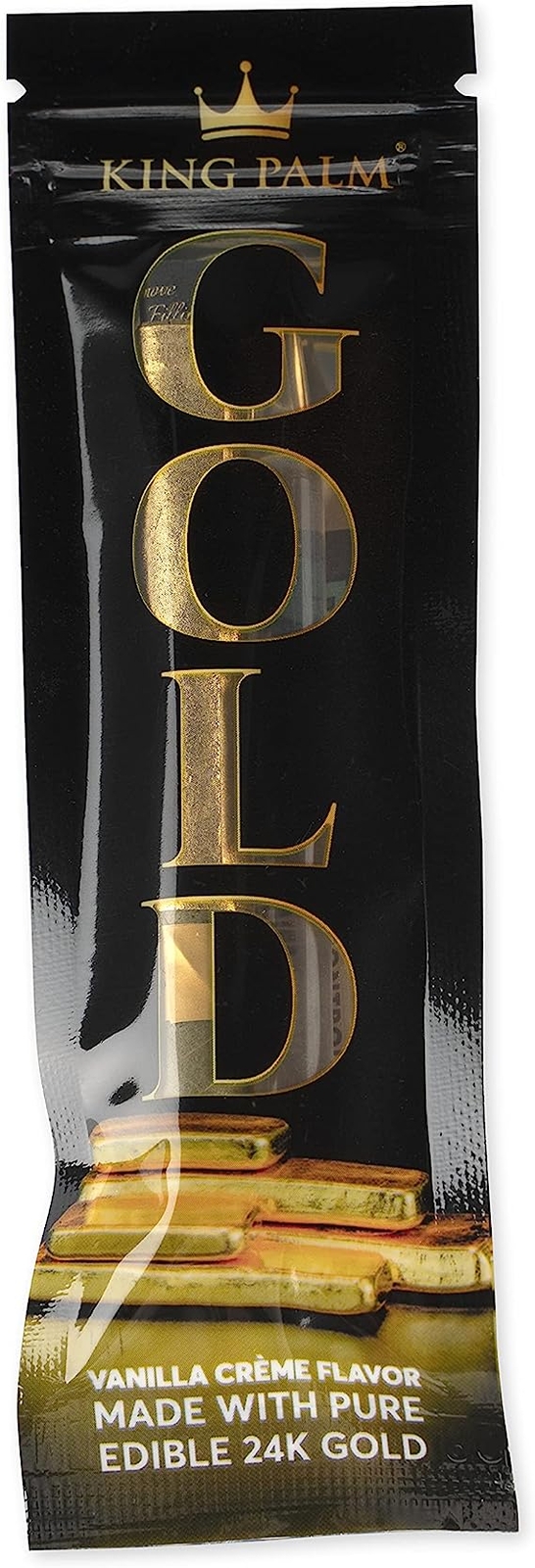 King Palm | Mini Size | Wrapped Vanilla Flavored Infused Terpenes | Single