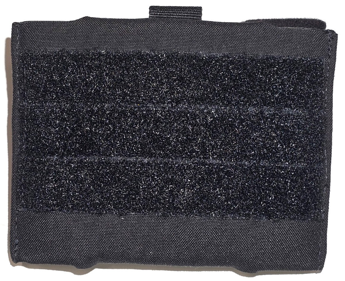 FirstSpear mini admin pocket 6/12 Black utility flat slip pouch loop panel