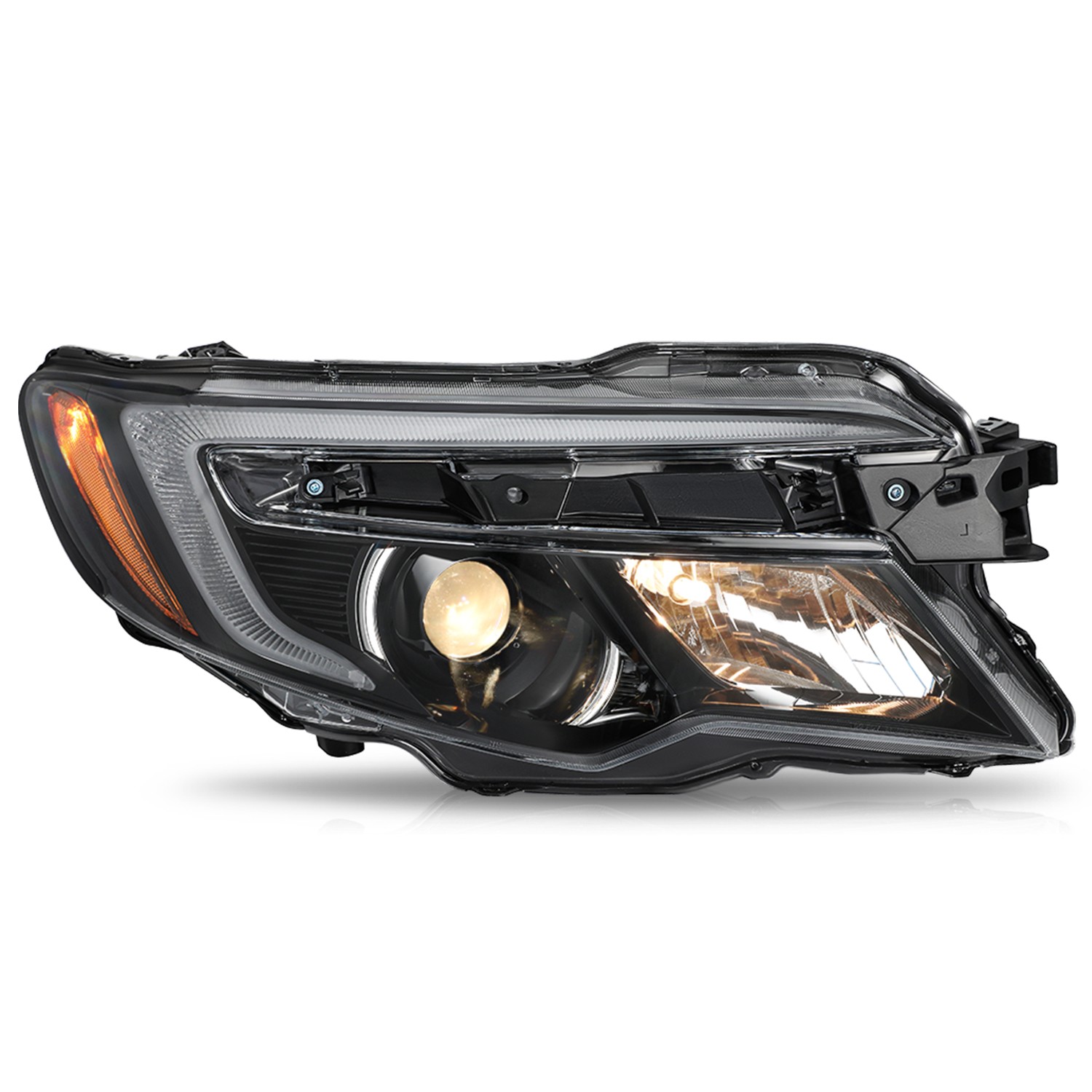 For 16-21 Honda Pilot/17-20 Ridgeline Halogen w/o LED DRL Passenger Headlight