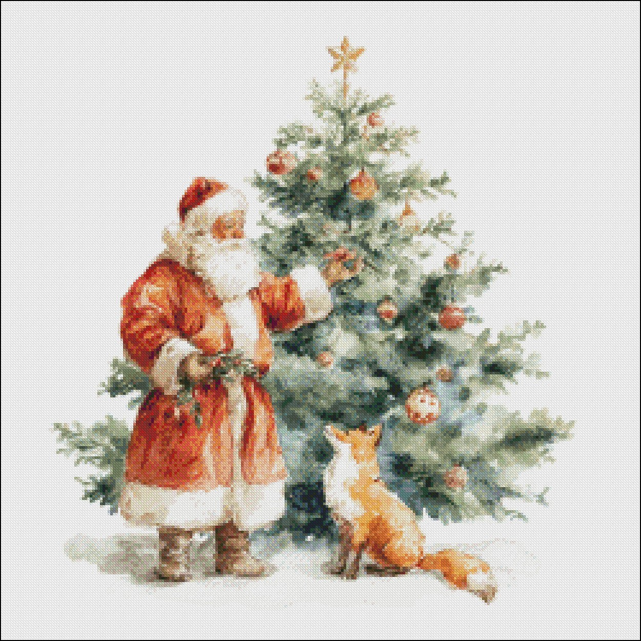 Magical Holidays 1 - Chart Counted Cross Stitch Patterns Needlework DMC Color