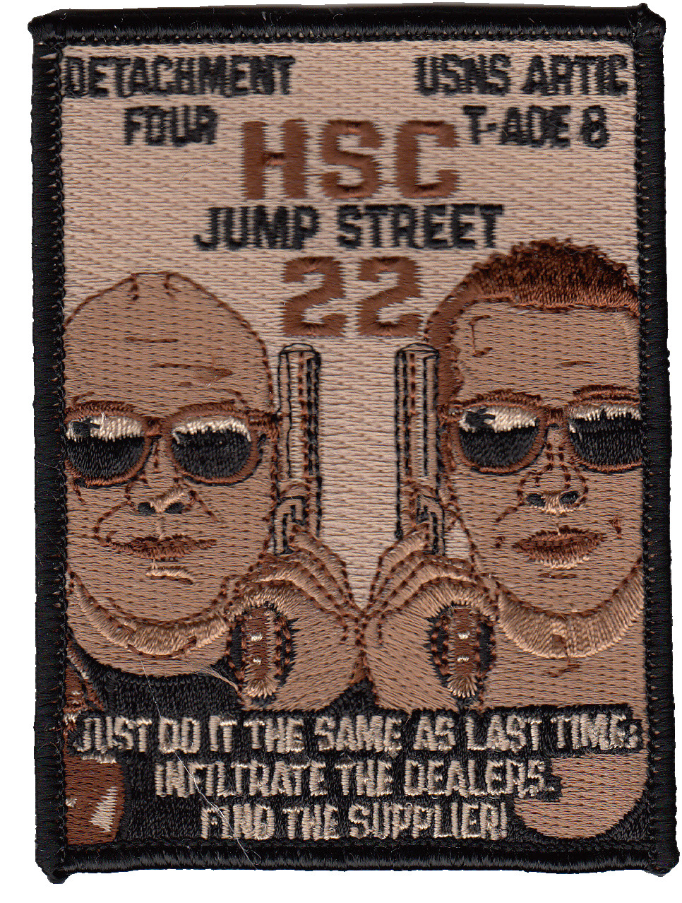 HSC-22 SEA KNIGHTS DESERT 22 JUMP STREET DET FOUR PATCH