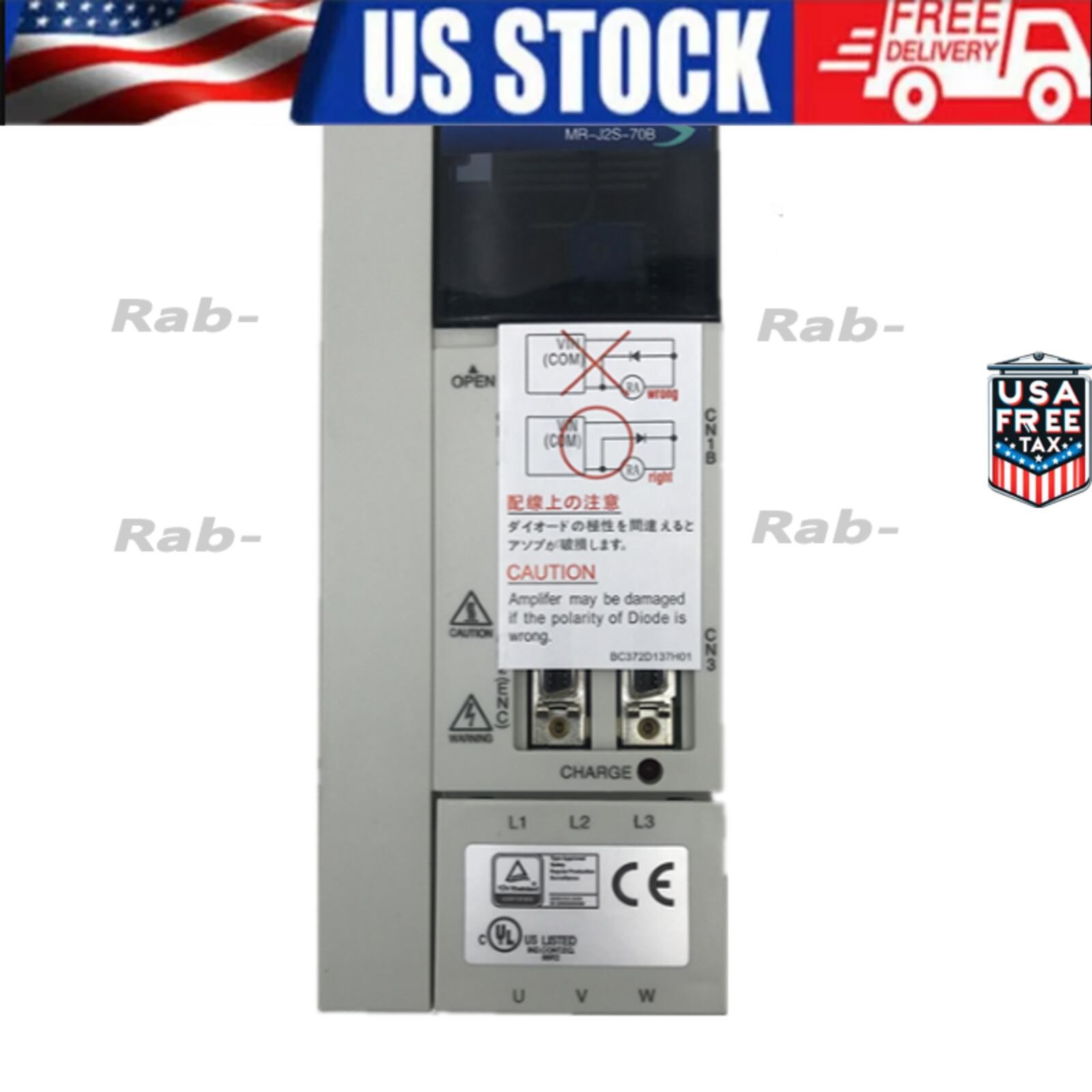 Mitsubishi MR-J2S-70B MRJ2S70B AC Servo Drive Original New in Box NIB Free Ship