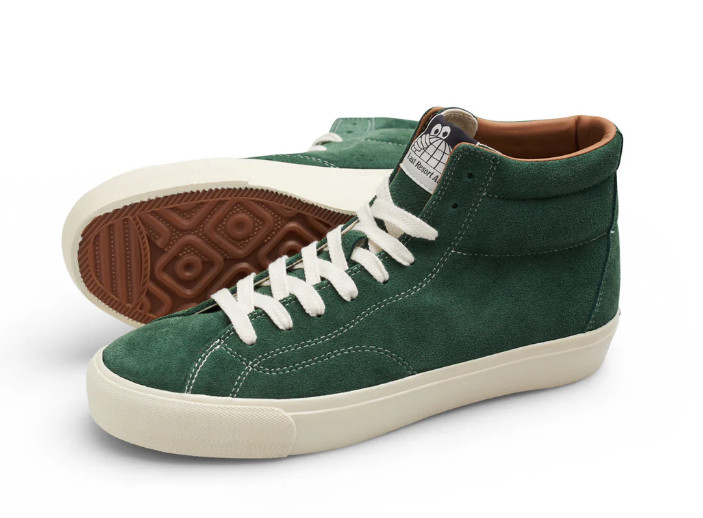Last Resort AB VM003 Suede Hi Skate Shoes - Elm Green/White - BNIB - US Men 11.5