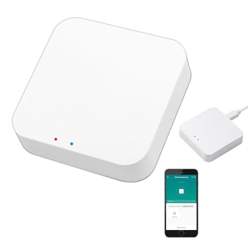 Smart Multi-mode Gateway: ZigBee 3.0 & Bluetooth & Mesh Hub, App Remote