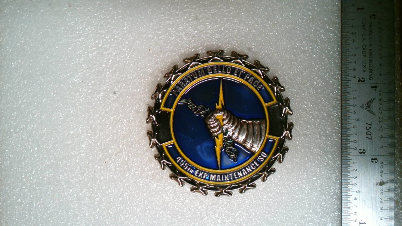 CHALLENGE COIN 455TH EXPEDITIONARY MAINTENANCE SQUADRON ENDURING FREEDOM