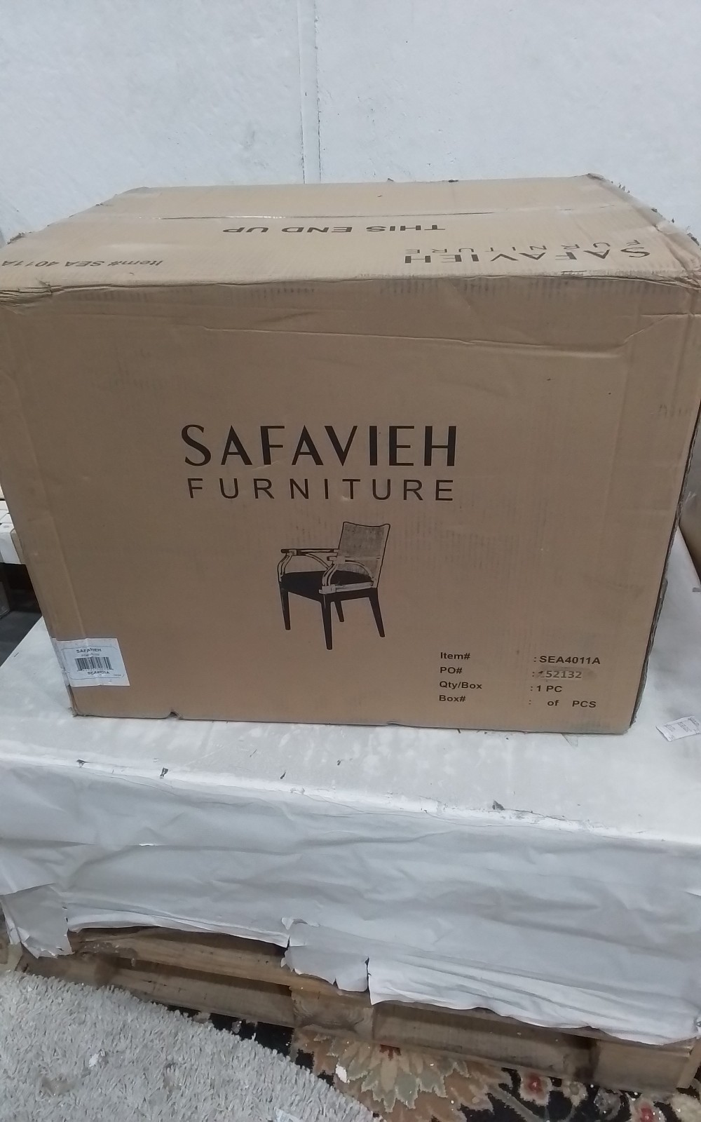 Safavieh GIANNI ARM CHAIR, Reduced Price 2172767272 SEA4011A