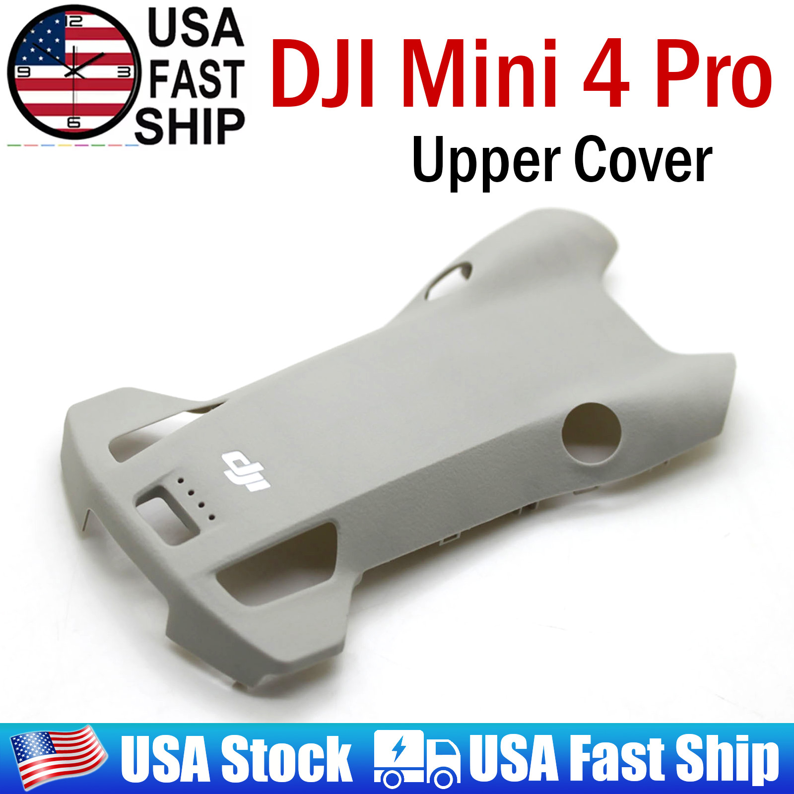 GENUINE Drone Body Replacement Top Upper Cover Case Shell For DJI Mini 4 Pro USA