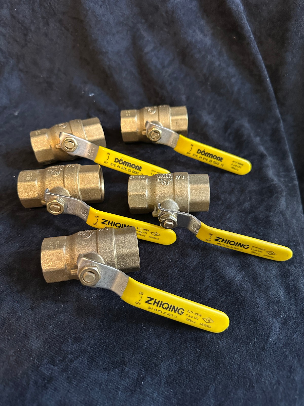 5 (EA.) ZHIQING/DORMONT Q11F-600TB Ball Valve 3/4"FIP x 3/4" FIP 600 WOG 150 WSP