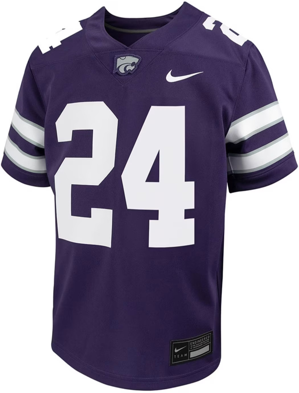 NEW Kansas K State KSU Wildcats Nike $130 Purple Dri-Fit Football Jersey Men's M