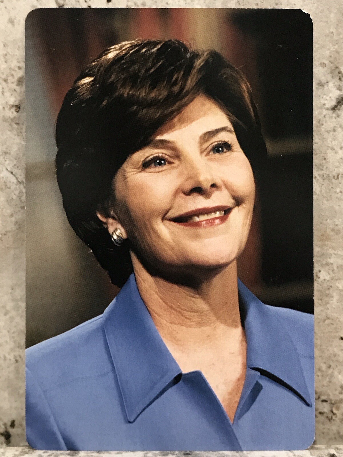 (Fax-Pax) First Ladies - Laura Welch Bush (Fact Card)