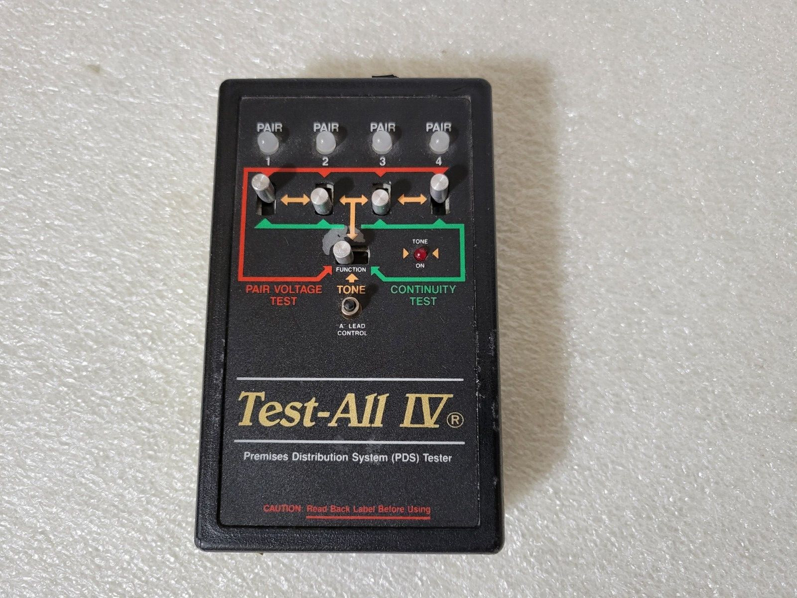 Independent Technology ITC-3002 Kit Test All IV Cable Tester Telecom
